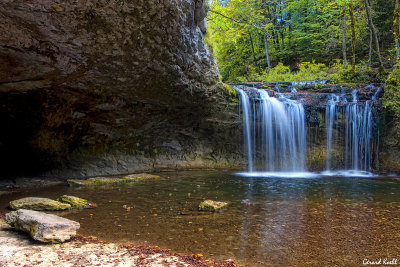 Les cascades du Hrisson / Le Gour bleu