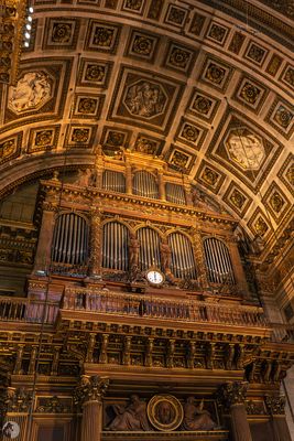 Le grand orgue de l'église de St-Marie-Madeleine